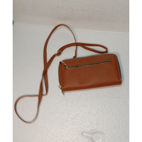 Women’s Wallet Zip Around Closure Zipper Pockets Card Slots Plaid Print NWOT - Picture 8 of 8